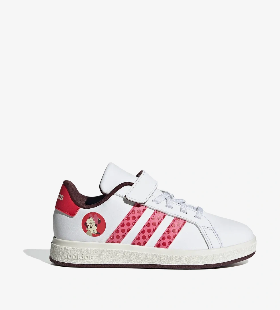 Adidas adidas Disney Minnie Mouse Grand Court 2.0 Çocuk Beyaz Günlük Spor Ayakkabı model görseli