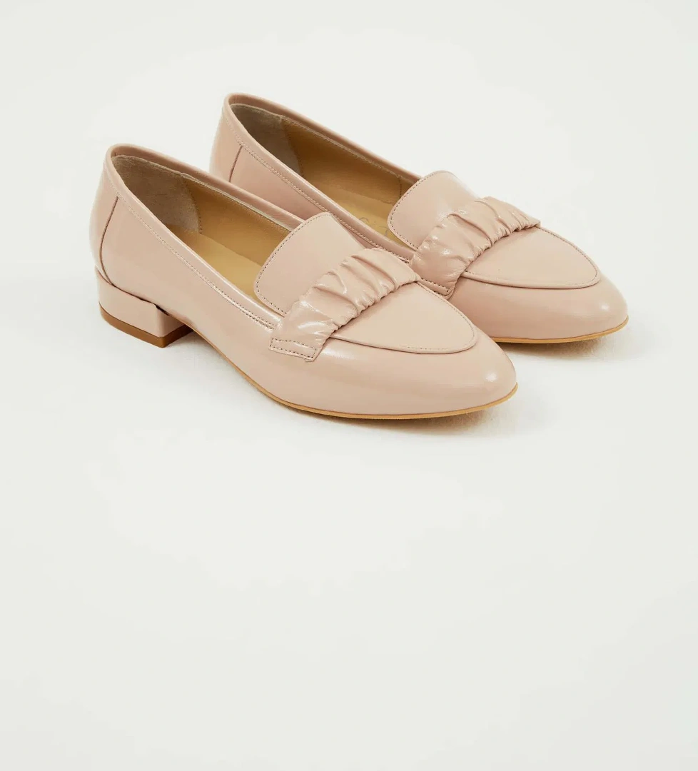 Tamer Tanca Tamer Tanca Kadın Hakiki Deri Bej Makosen Ayakkabı Casual Ayakkabı | FashFed Bej - 1. görsel