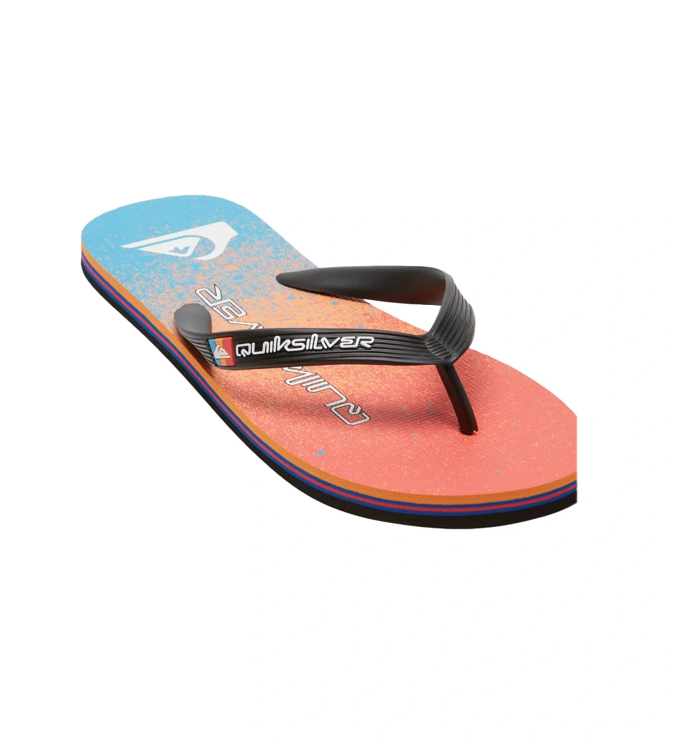 Quiksilver Quiksilver Renkli Molokai Art II Erkek Terlik Mavi/Turuncu FashFed'de! Renkli - 1. görsel
