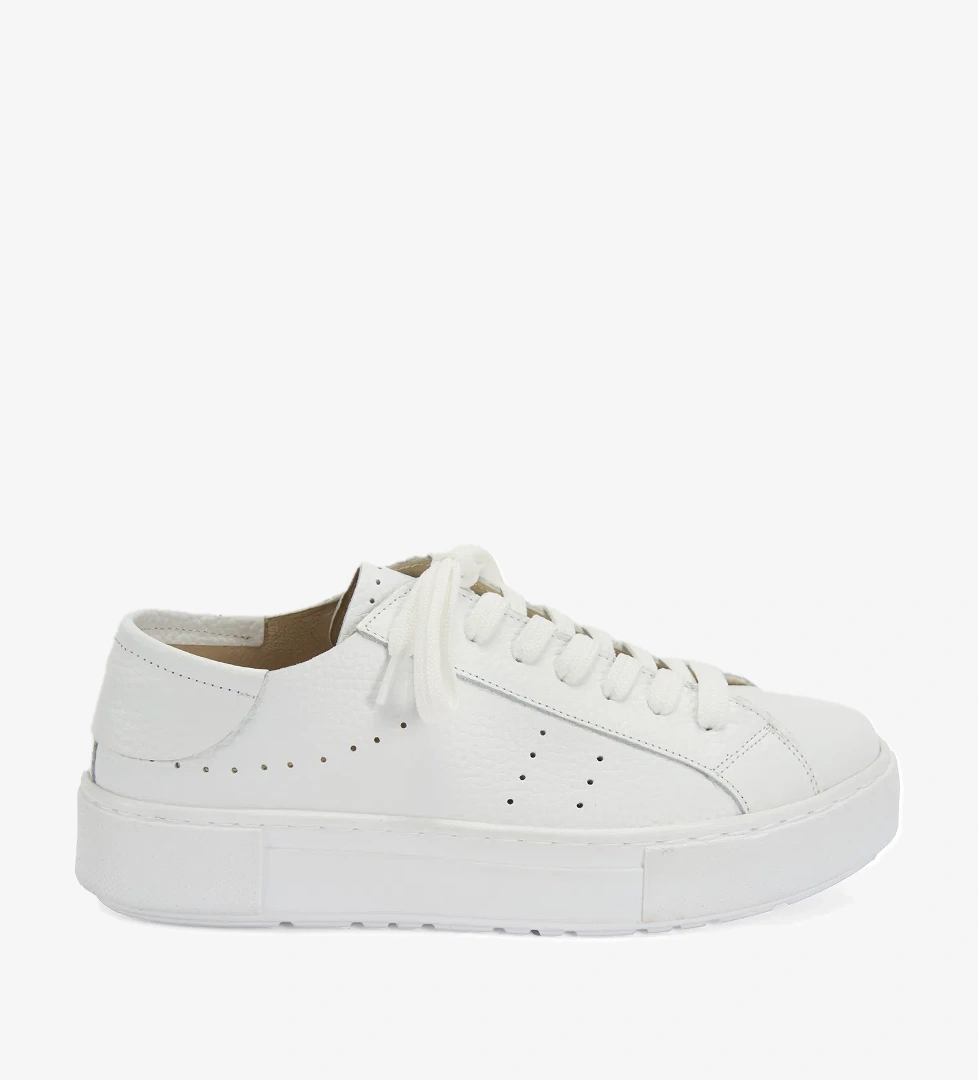 Kadın Beyaz Deri Spor Ayakkabı