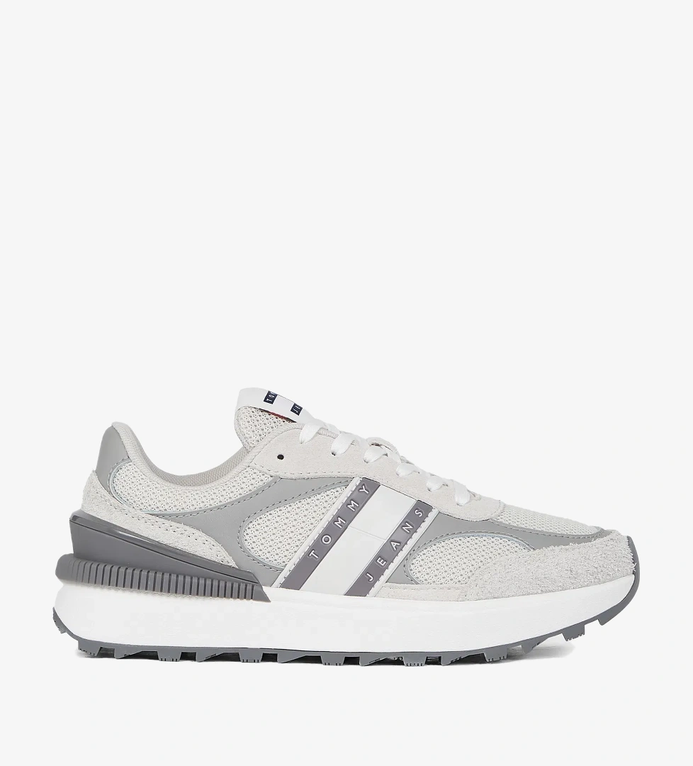 Tommy Hilfiger Kadın Gri Sneaker - Görsel 1