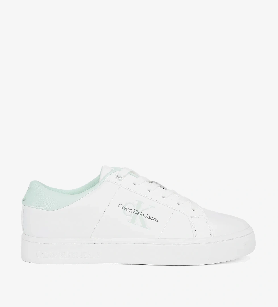 Calvin Klein Classic Cupsole Kadın Beyaz Sneaker - Görsel 1