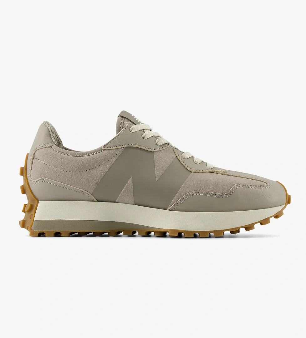 New Balance 327 Lifestyle Kadın Bej Spor Ayakkabı - Görsel 1