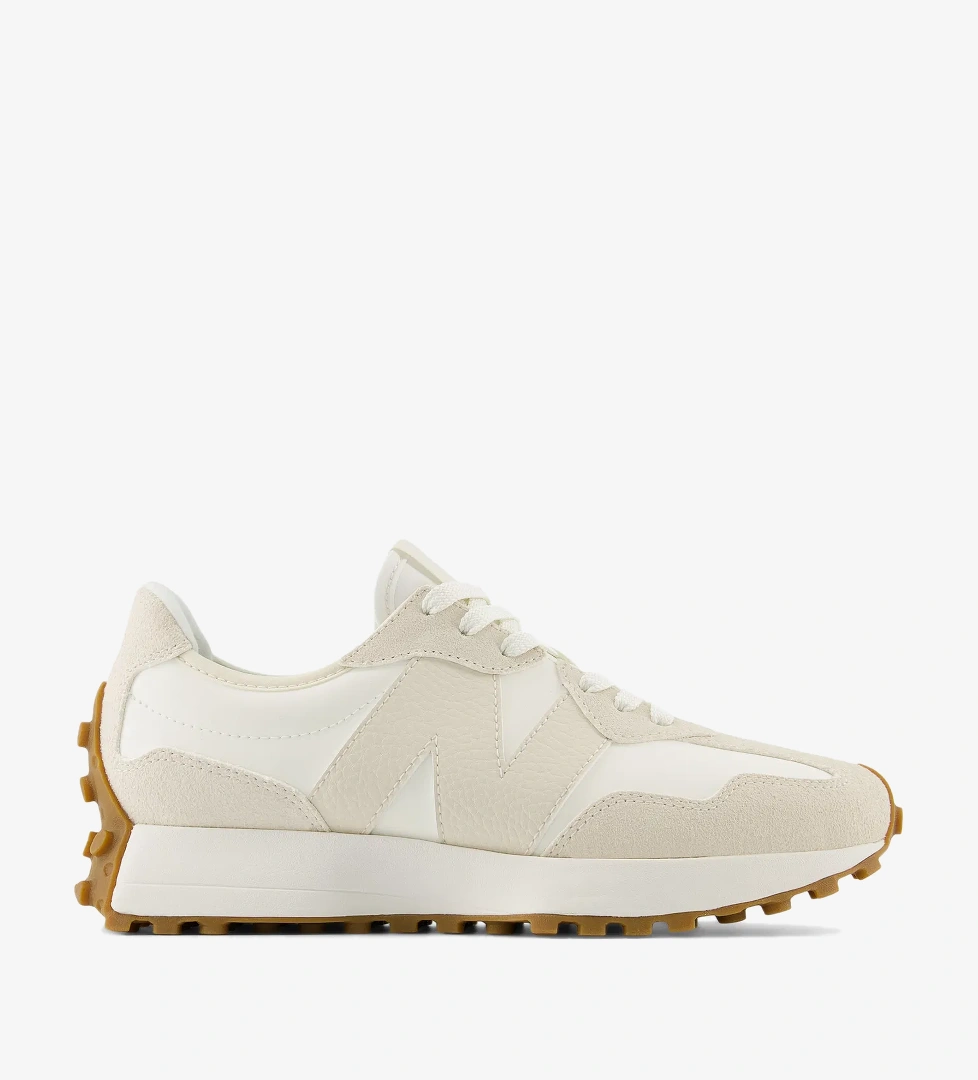 New Balance 327 Lifestyle Kadın Krem Rengi Spor Ayakkabı