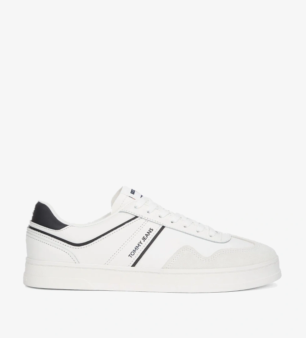 Tommy Hilfiger The Greenwich Leather Erkek Beyaz Sneaker - Görsel 1