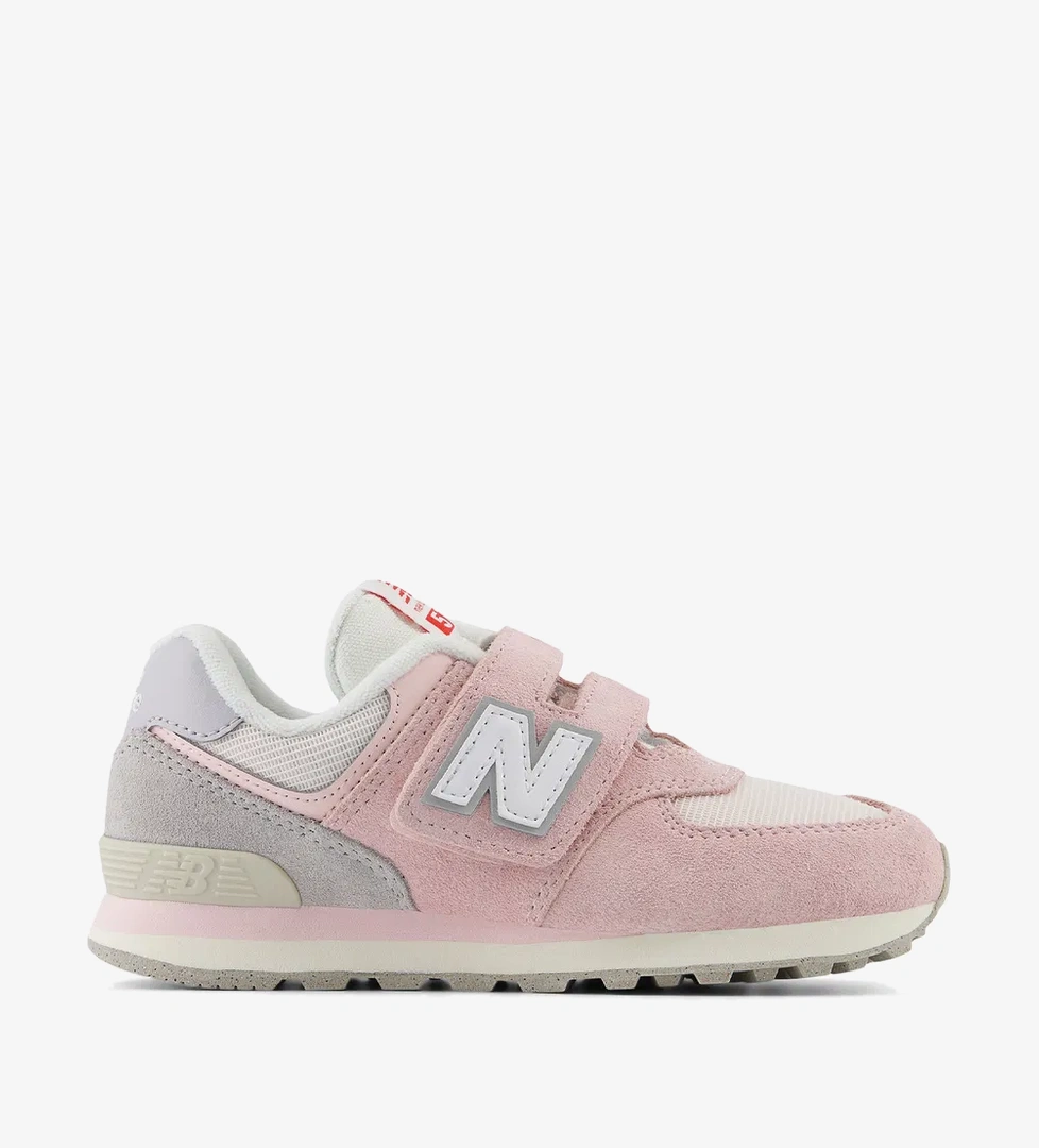 New Balance 574 Lifestyle Çocuk Pembe Spor Ayakkabı - Görsel 1