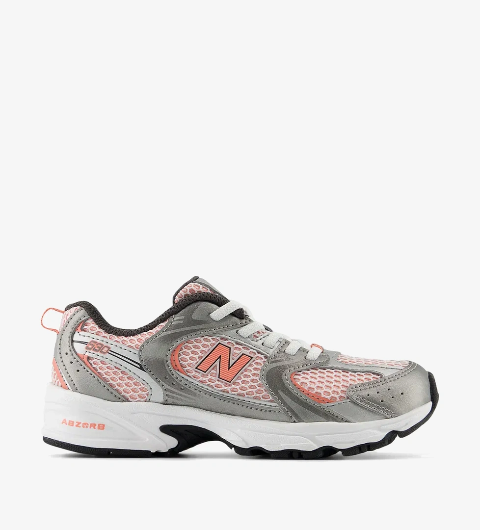 New Balance 530 Lifestyle Çocuk Gri Spor Ayakkabı - Görsel 1