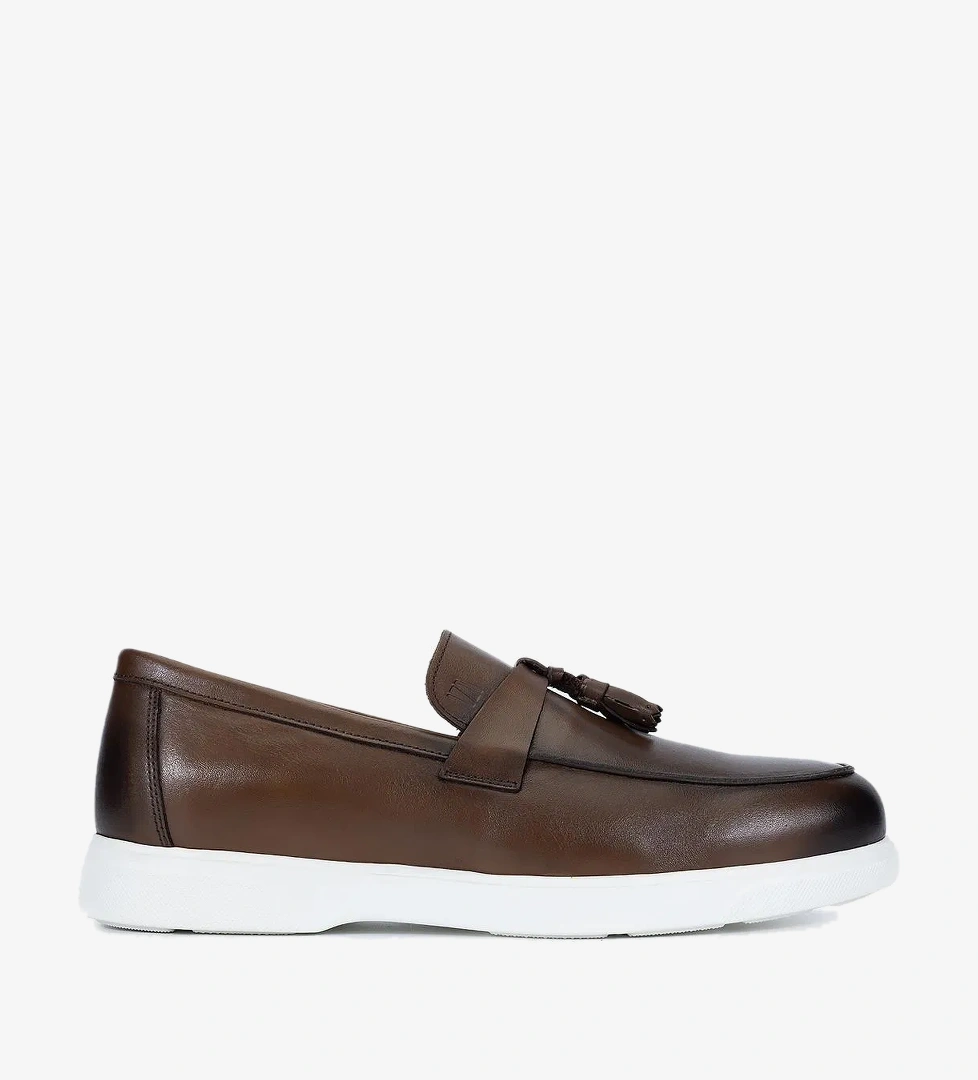 Valmenti Erkek Hakiki Deri Loafer Ayakkabı - Görsel 1