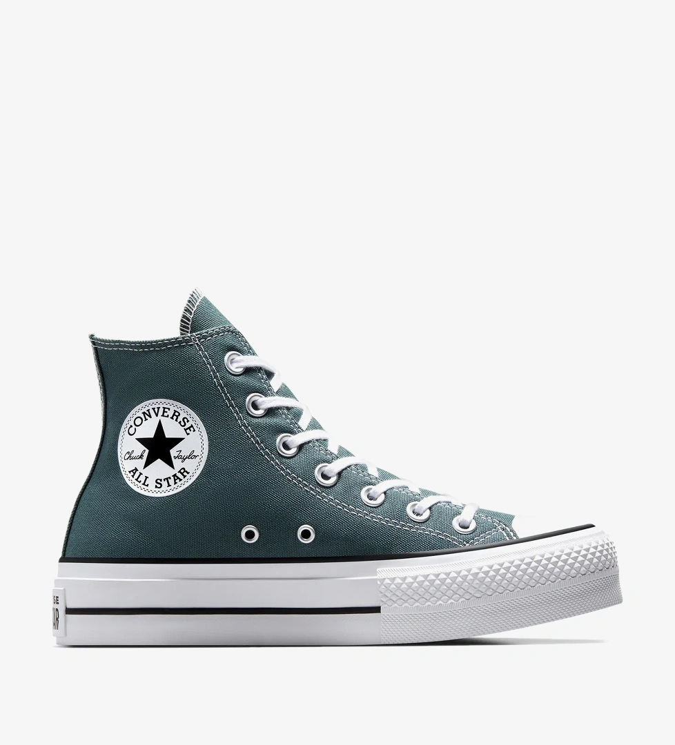 Converse Chuck Taylor All Star Lift Kadın Yeşil Platform Sneaker