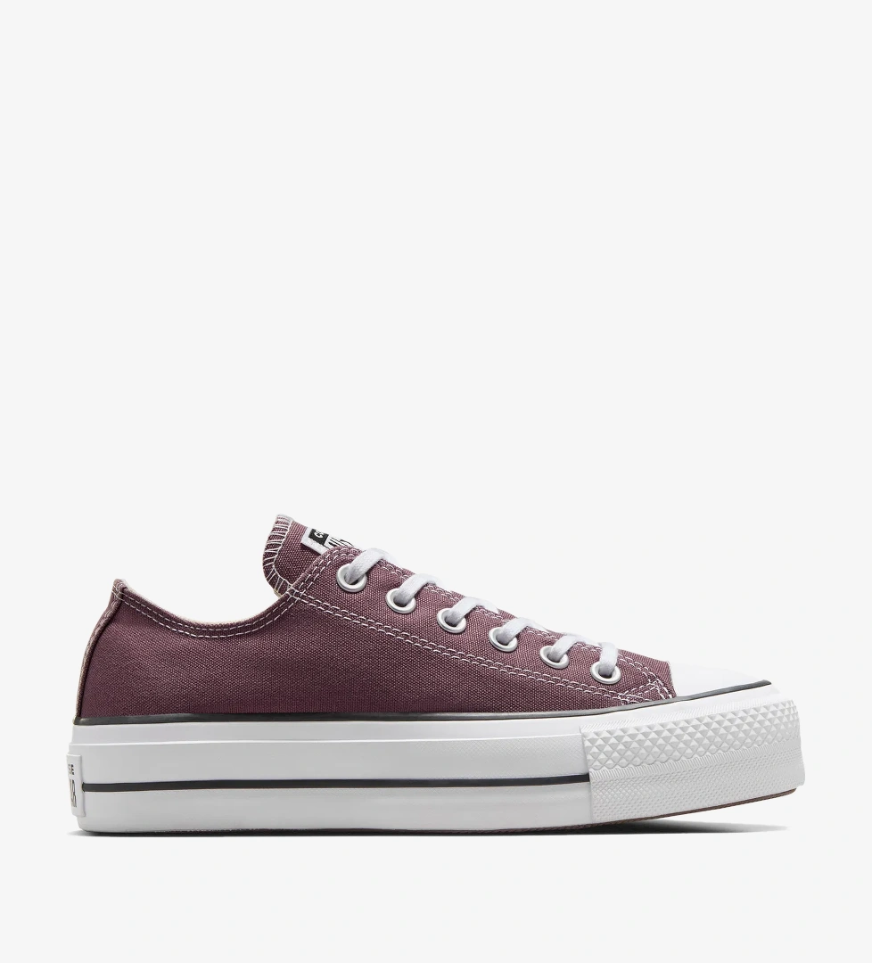 Converse Chuck Taylor All Star Lift Unisex Bordo Platform Sneaker