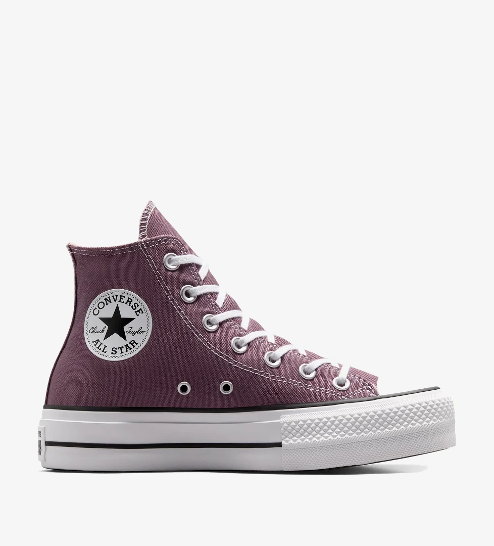 Converse Chuck Taylor All Star Lift Kadın Bordo Platform Sneaker