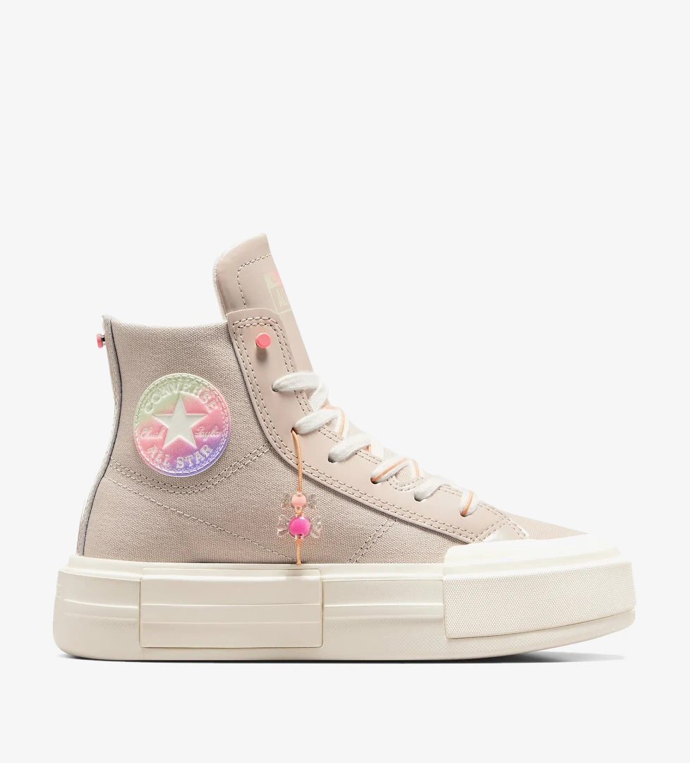 Converse Cruise Unisex Bej Platform Sneaker - Görsel 1
