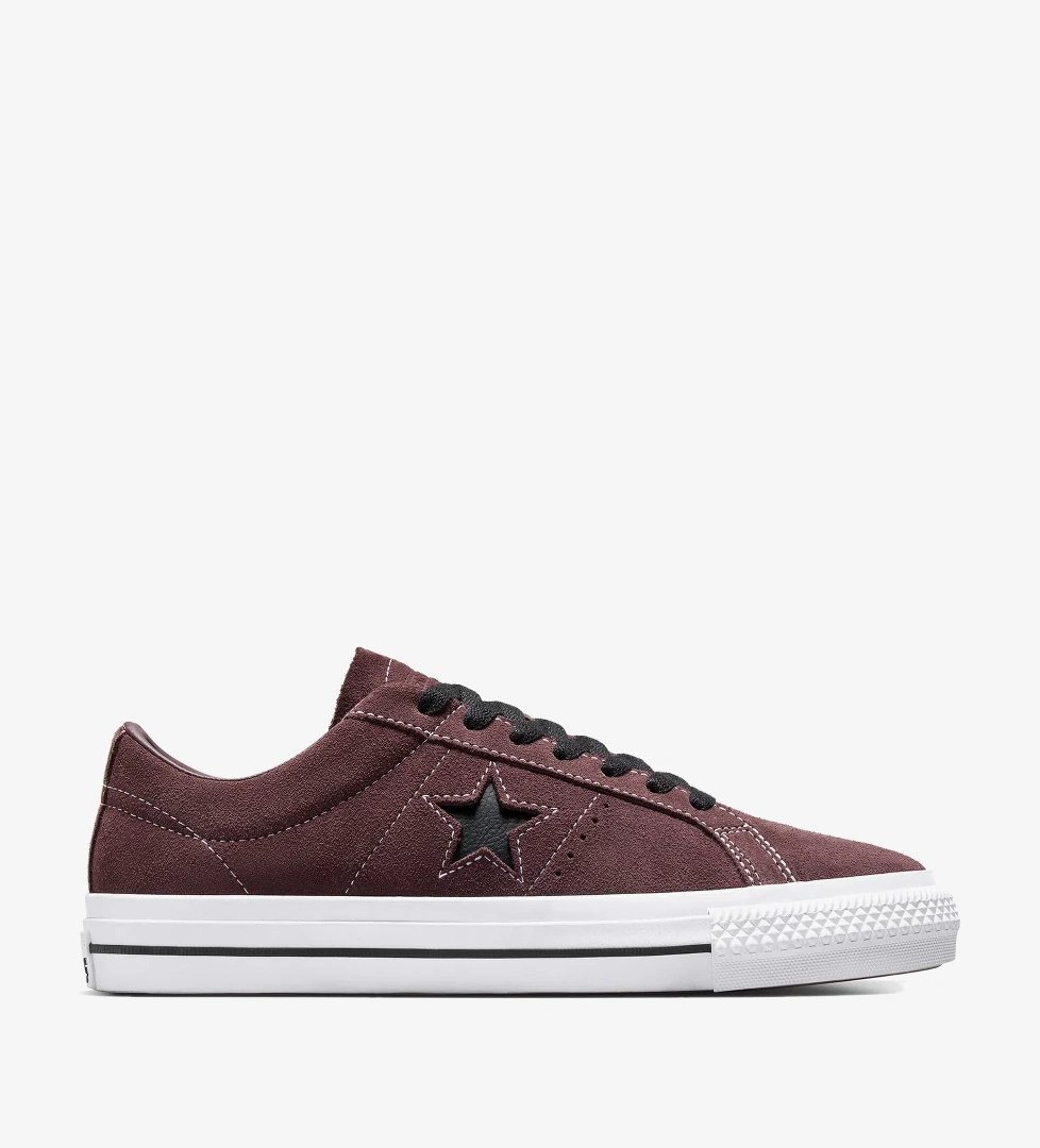 Converse One Star Pro Unisex Kahverengi Süet Sneaker