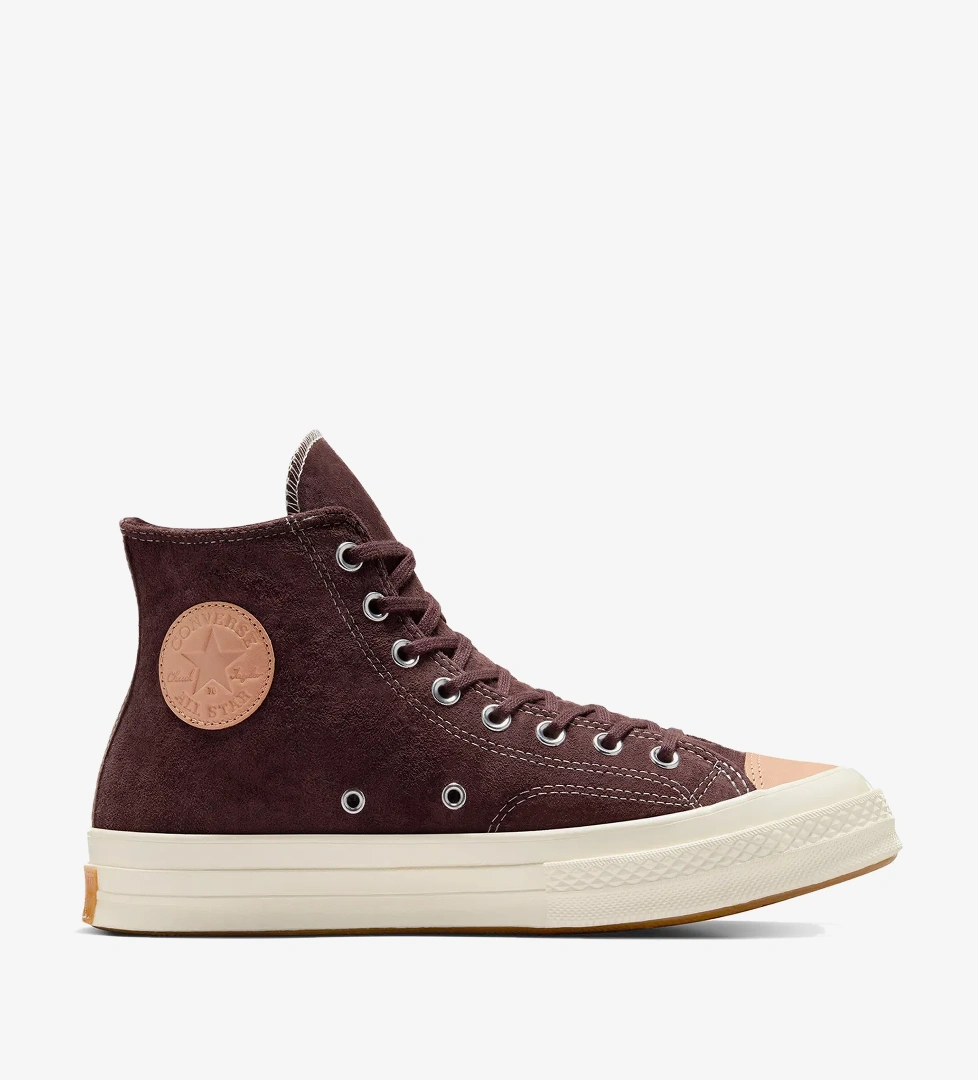 Converse Chuck 70 Taylored Lux Unisex Kahverengi Deri Sneaker