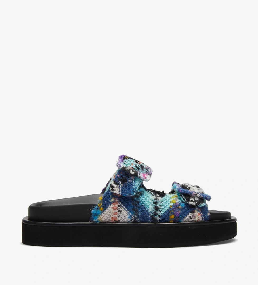 Missoni Kadın Mavi Sandalet - Görsel 1