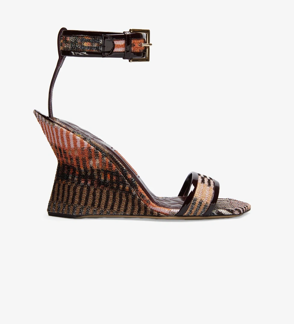 Missoni Kadın Kahverengi Sandalet - Görsel 1