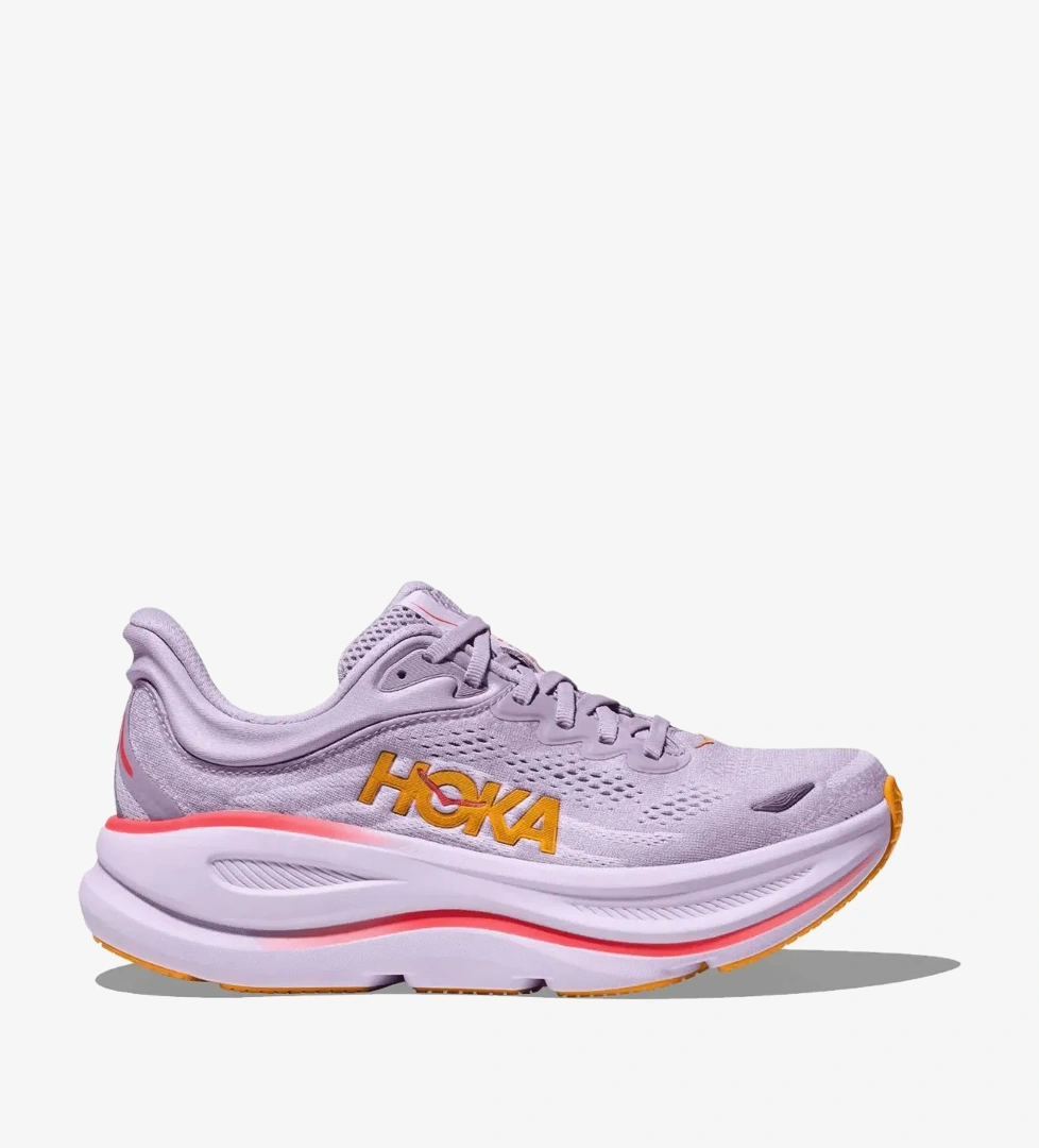 Hoka Bondi 9 Kadın Mor Yol Koşu Ayakkabısı - Görsel 1