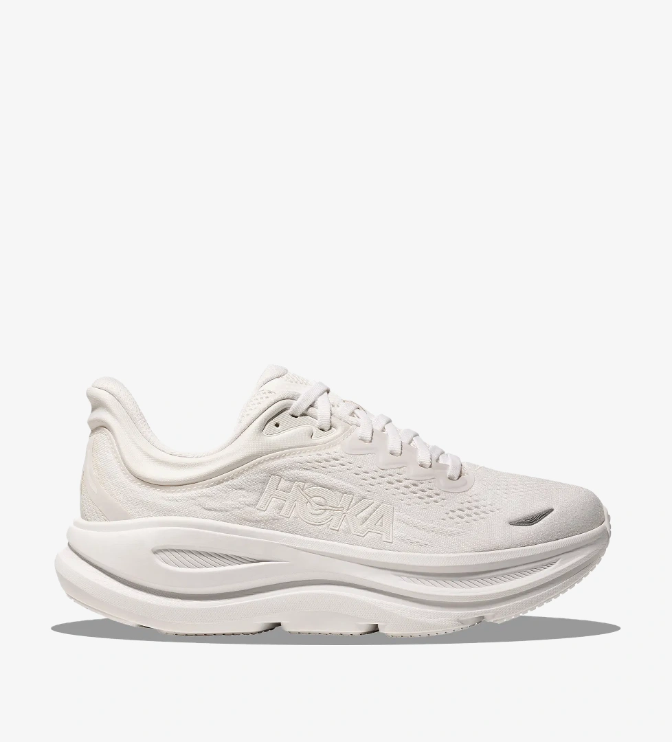 Hoka Bondi 9 Kadın Beyaz Yol Koşu Ayakkabısı