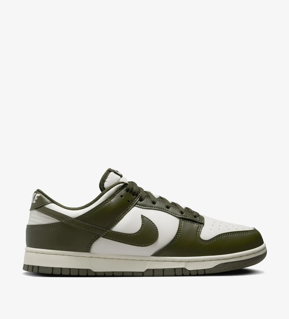 Nike Dunk Low Retro Erkek Krem Rengi Spor Ayakkabı - Görsel 1
