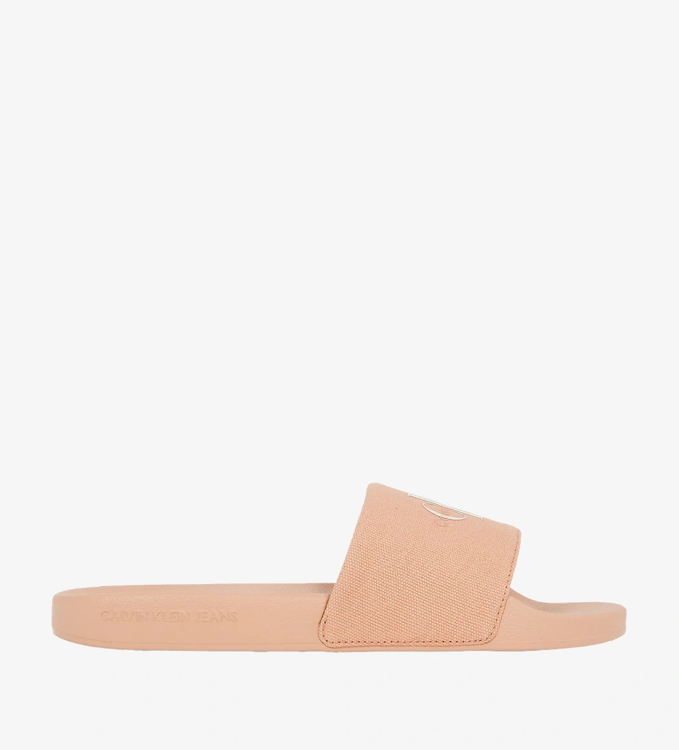 Calvin Klein Calvin Klein Monogram Kadın Pembe Terlik Sandalet & Terlik | FashFed Pembe - 1. görsel
