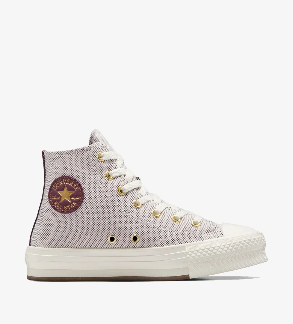 Converse Chuck Taylor All Star Eva Lift Çocuk Bordo Sneaker