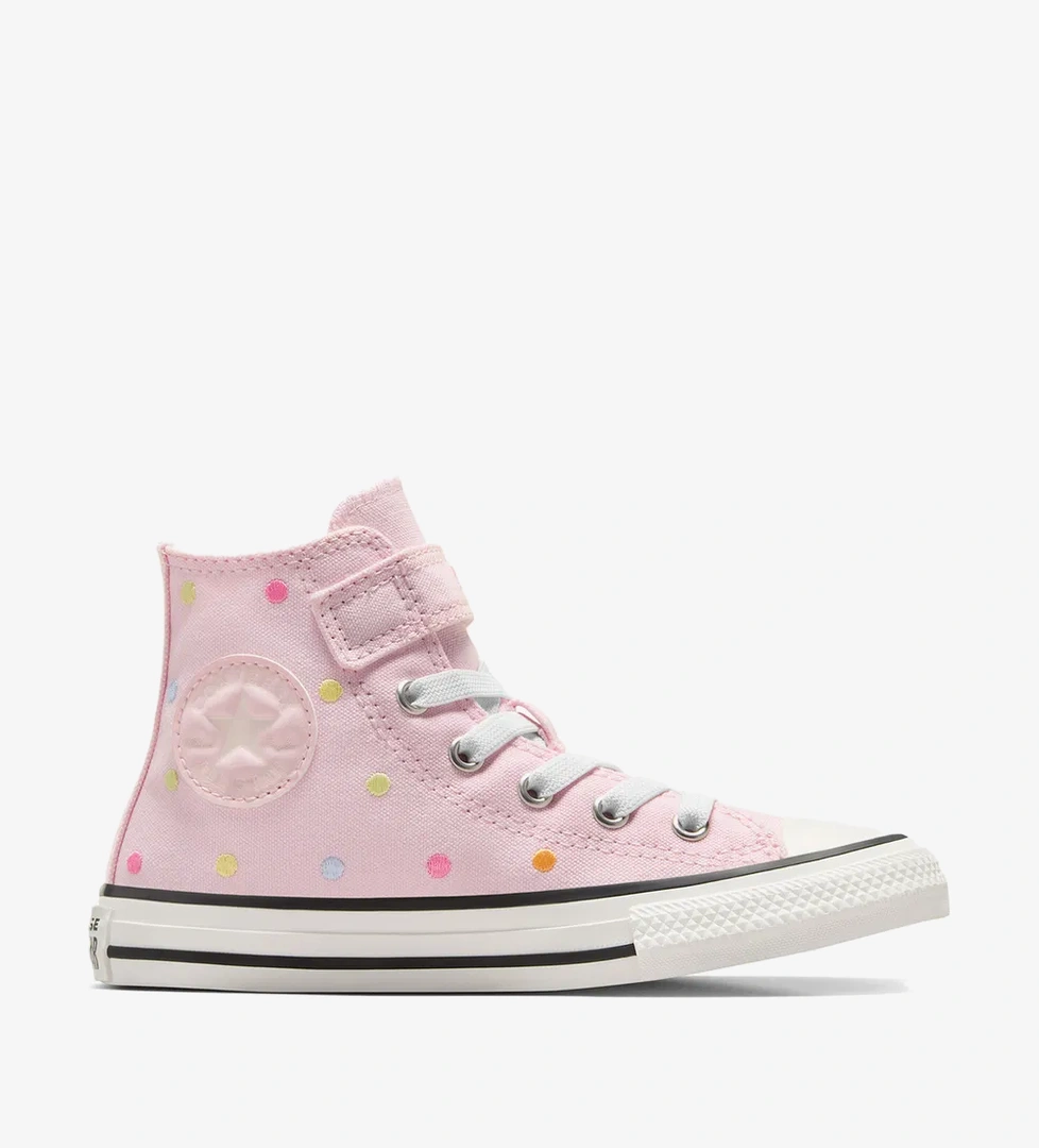 Converse Chuck Taylor All Star 1V Polka Dots Çocuk Pembe Sneaker