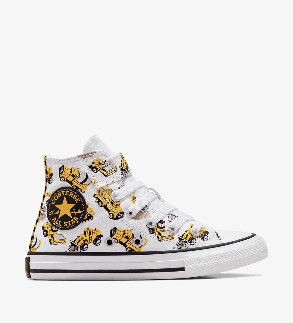 Converse Chuck Taylor All Star 1V Construction Truck Çocuk Beyaz Sneaker