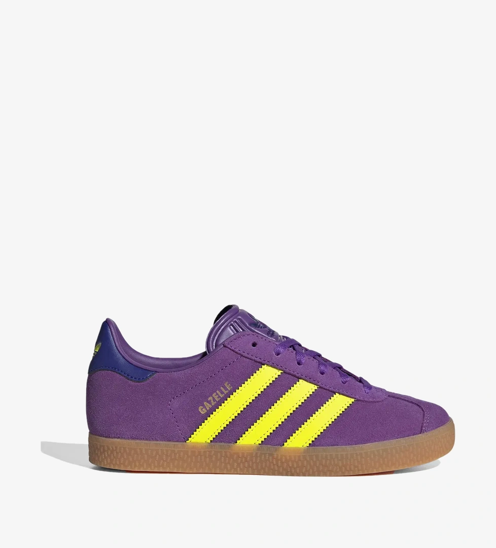adidas Originals Gazelle Mor Çocuk Sneaker - Görsel 1