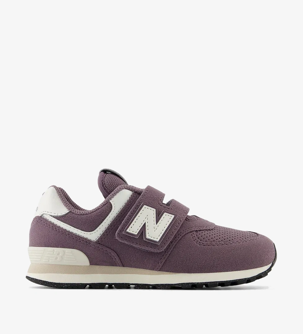 New Balance 574 Çocuk Mor Spor Ayakkabı - Görsel 1