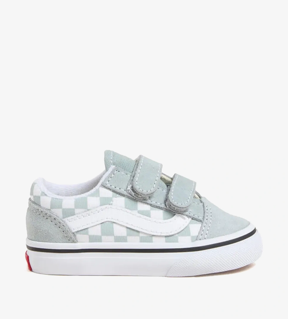 Vans Vans Old Skool V Checkerboard Bebek Yeşil Sneaker model görseli