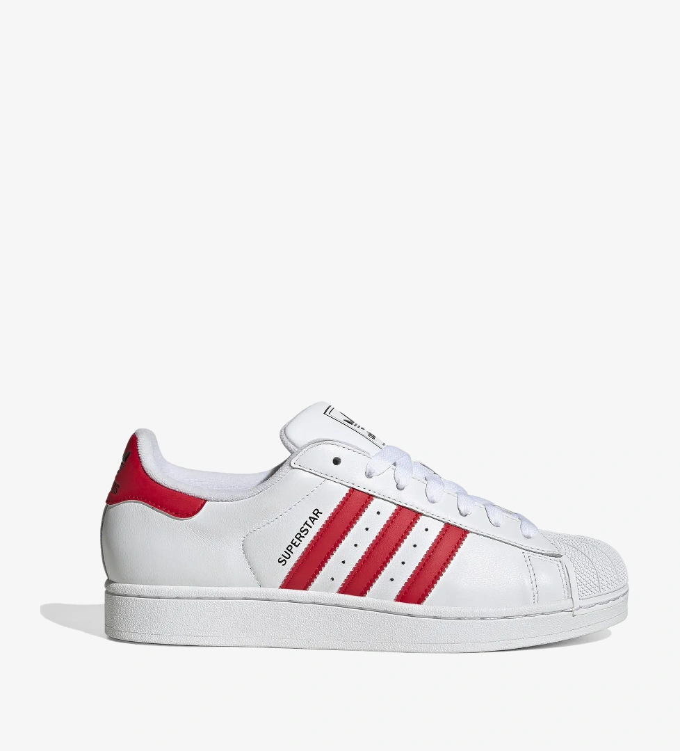 Adidas adidas Originals Superstar II Unisex Kırmızı/Beyaz Spor Ayakkabı model görseli