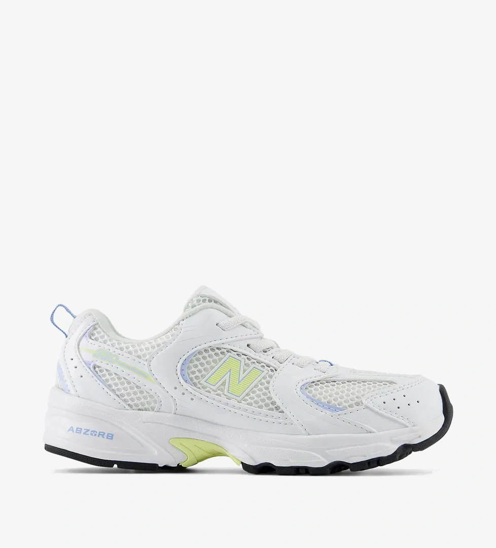 New Balance New Balance 530 Bungee Çocuk Açık Mavi Detaylı Beyaz Spor Ayakkabı model görseli