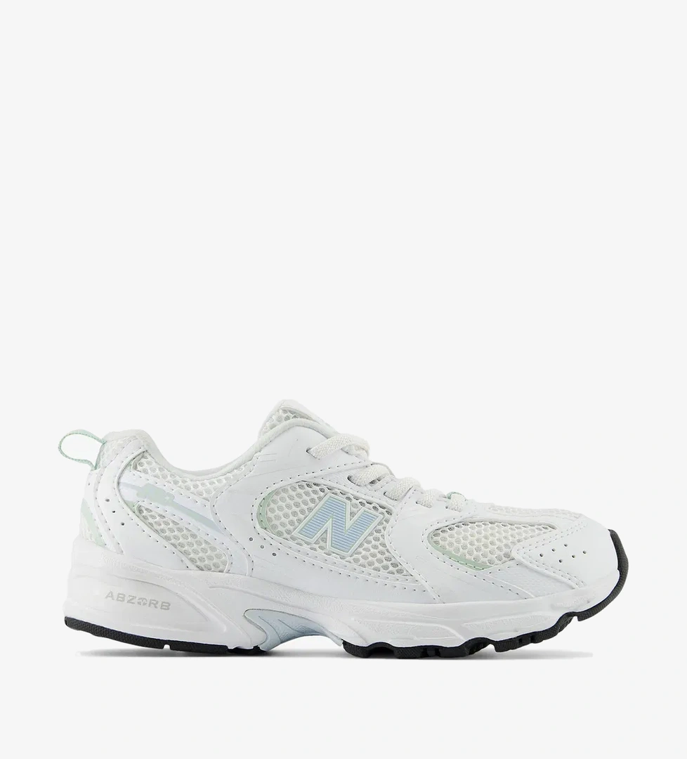 New Balance 530 Çocuk Beyaz Spor Ayakkabı - Görsel 1