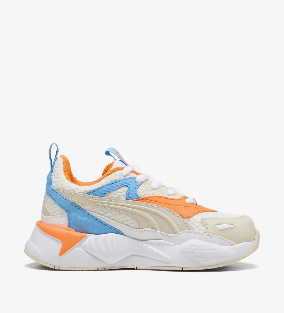 Puma RS-X Efekt Çocuk Turuncu/Mavi Spor Ayakkabı - Görsel 1