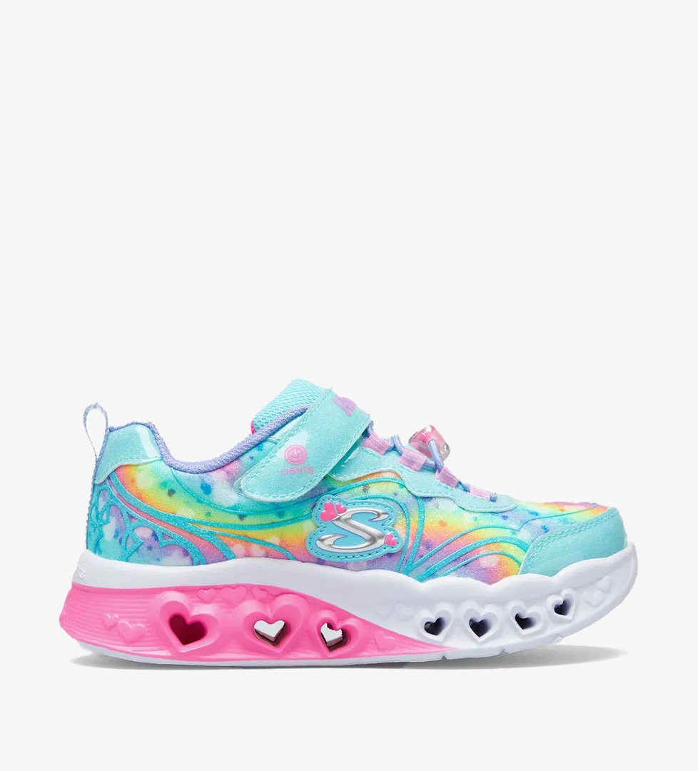 Skechers Skechers Flutter Heart Lights Çocuk Işıklı Mavi Spor Ayakkabı model görseli