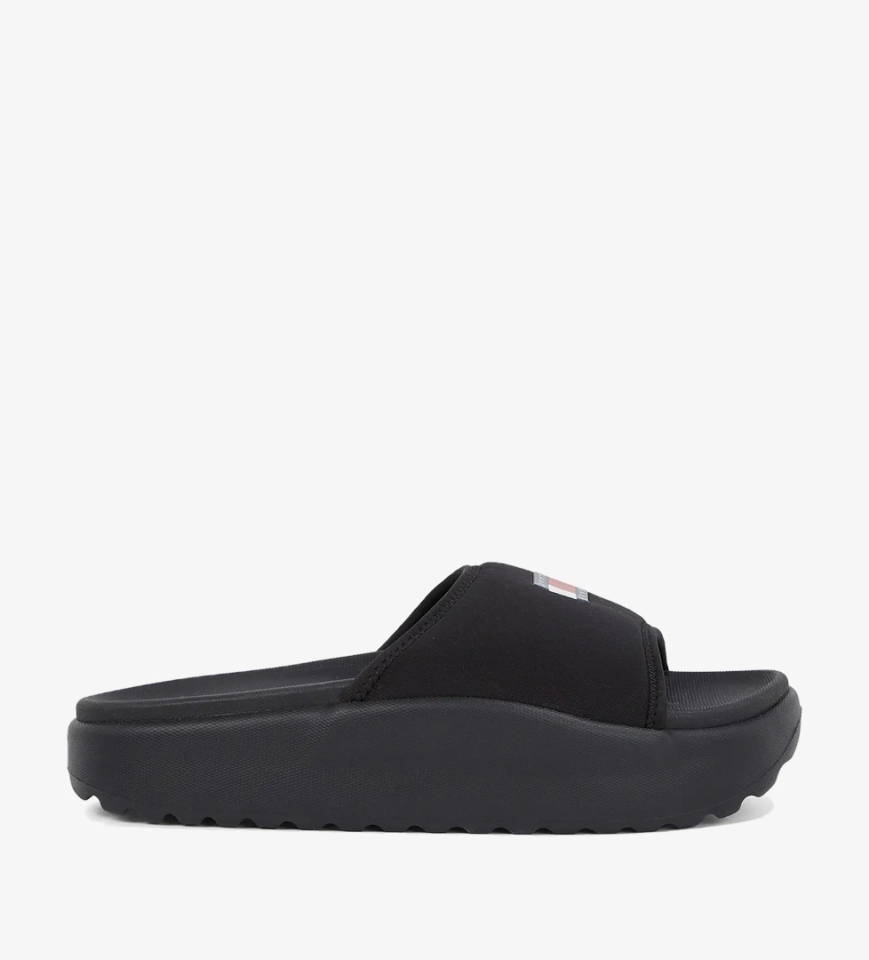Tommy Hilfiger Comfy Pool Kadın Siyah Terlik