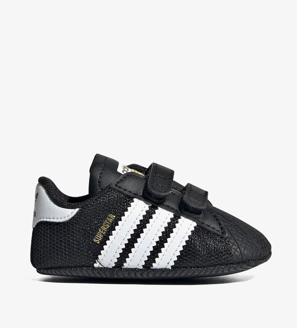 adidas Superstar Crib Çocuk Siyah Sneaker - Görsel 1