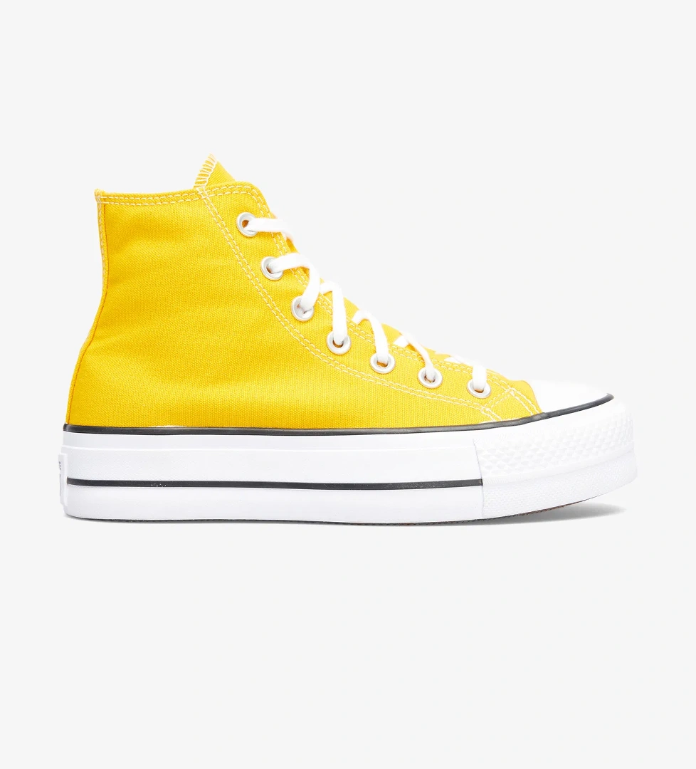 Converse Chuck Taylor All Star Lift Kadın Sarı Platform Sneaker