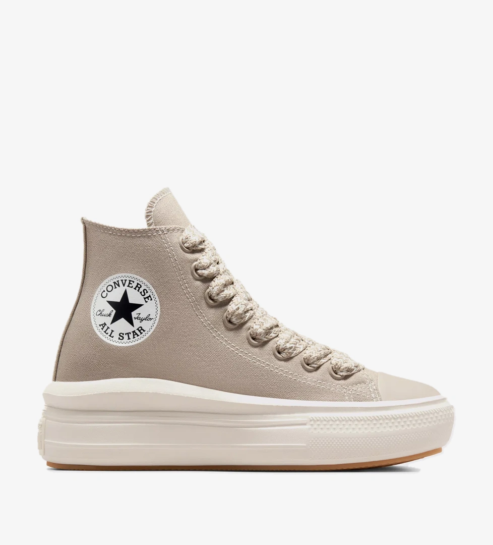 Converse Chuck Taylor All Star Move Platform Kadın Bej Sneaker
