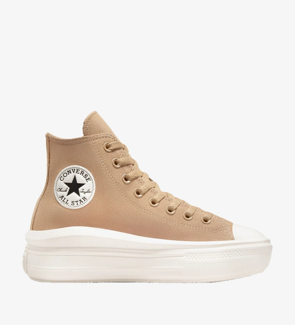 Converse Chuck Taylor All Star Move Platform Kadın Kahverengi Süet Sneaker