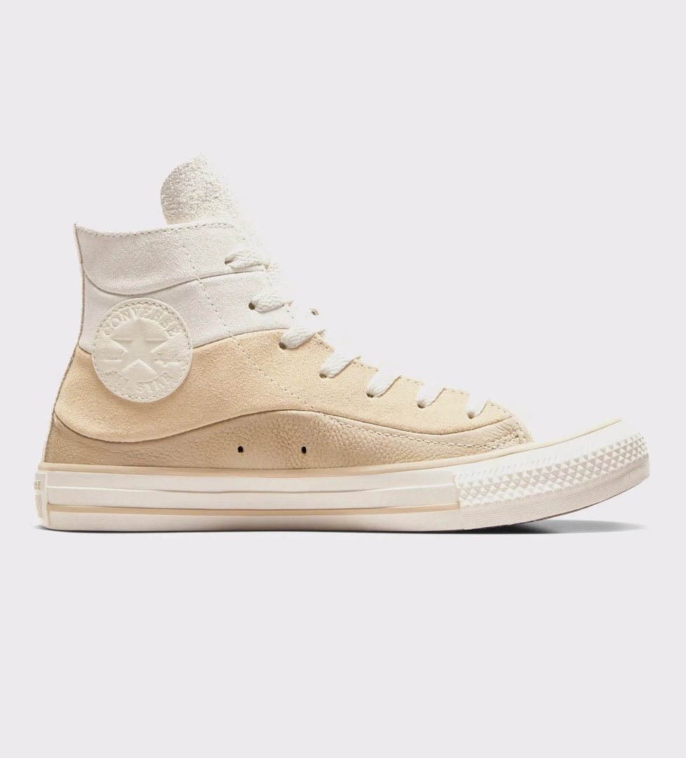 Converse Chuck Taylor All Star Unisex Krem Deri Sneaker