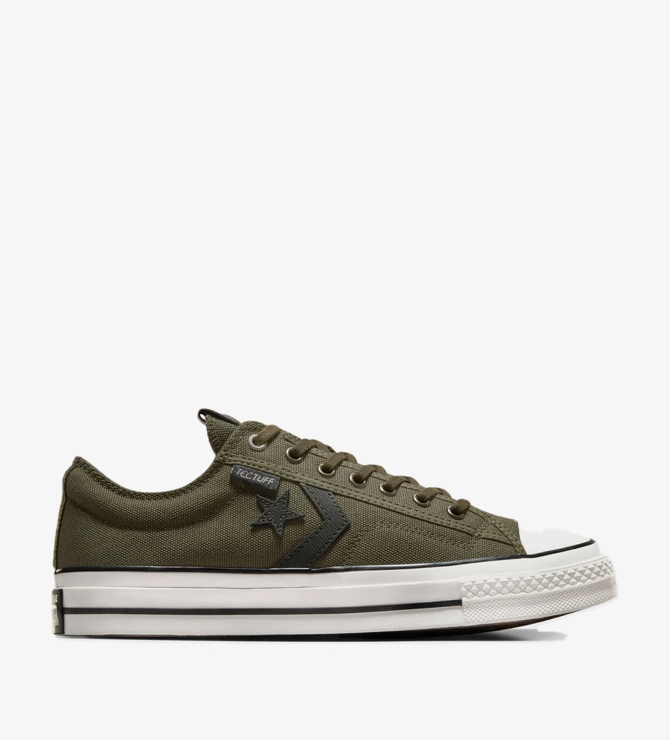 Converse Star Player 76 TecTuff Unisex Haki Sneaker - Görsel 1
