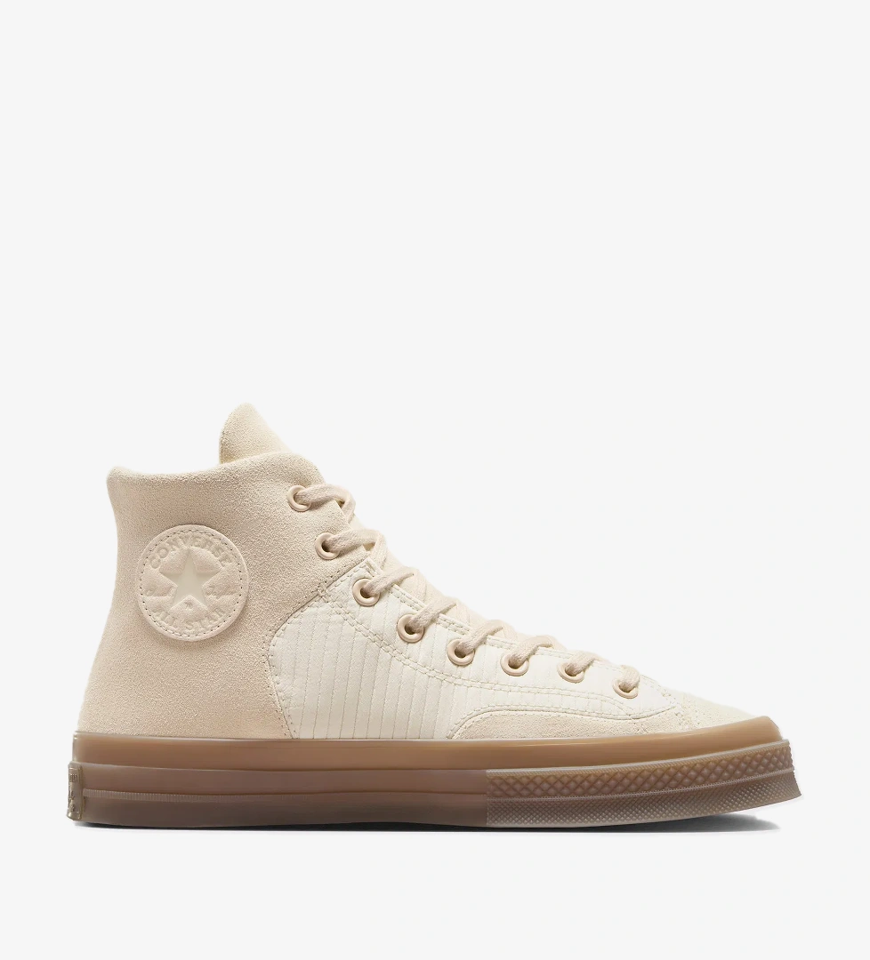 Converse Chuck 70 Marquis Unisex Bej Süet Sneaker - Görsel 1