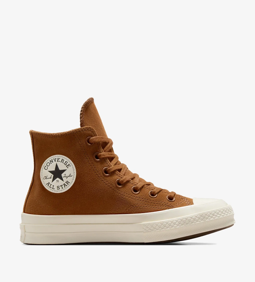 Converse Chuck 70 Unisex Kahverengi Süet Sneaker