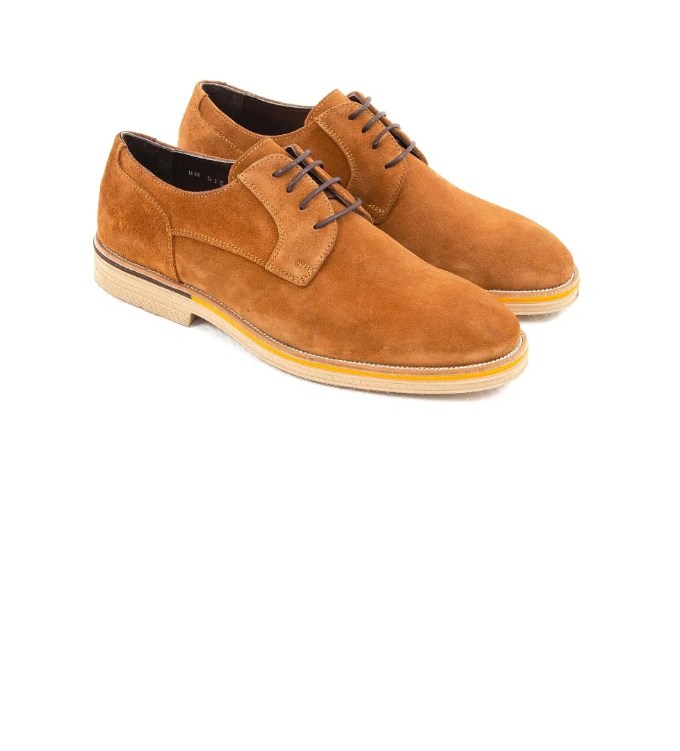 Tamer Tanca Tamer Tanca Erkek Hakiki Deri Kahverengi Casual Ayakkabı model görseli