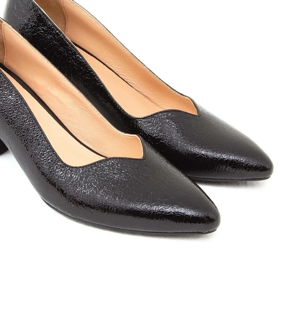 Tamer Tanca Tamer Tanca Kadın Hakiki Deri Siyah Topuklu &amp; Stiletto Ayakkabı model görseli