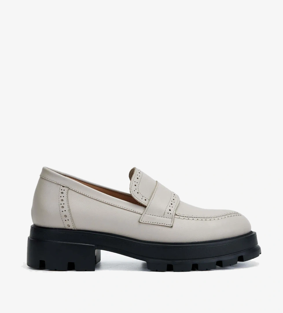 Tamer Tanca Tamer Tanca Kadın Hakiki Deri Vizon Loafer Ayakkabı model görseli