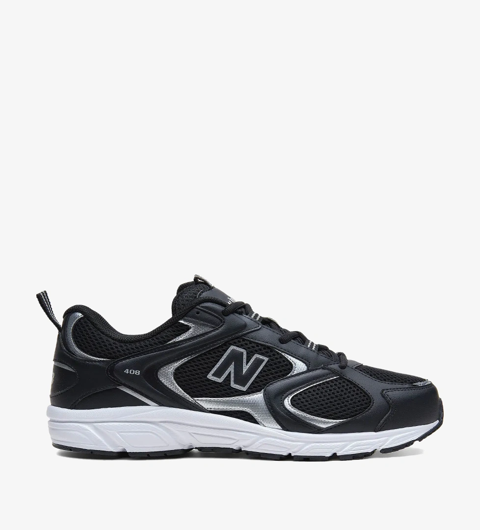 New Balance 408 Erkek Siyah Spor Ayakkabı - Görsel 1