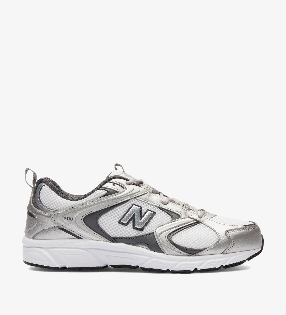 New Balance 408 Unisex Gri Spor Ayakkabı - Görsel 1