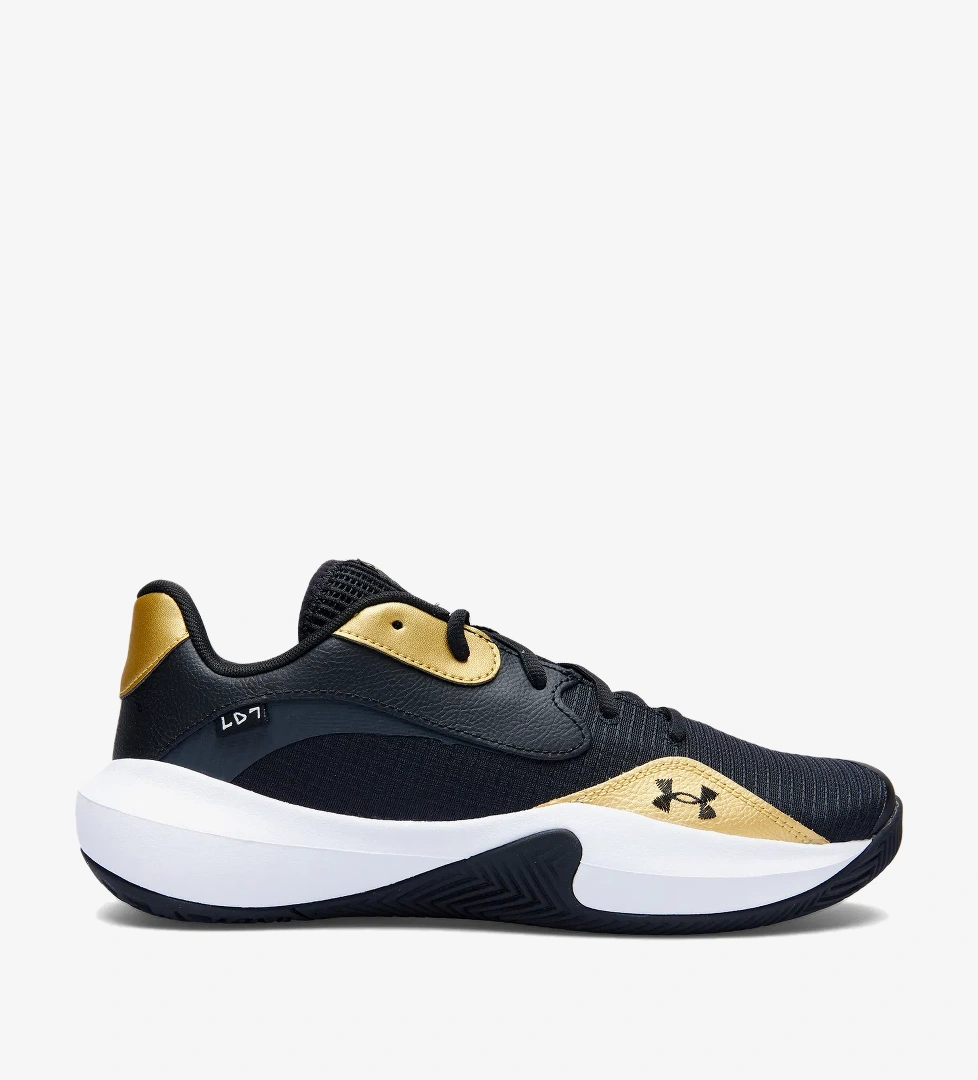 Under Armour Under Armour Lockdown 7 Low Erkek Siyah Basketbol Ayakkabısı model görseli
